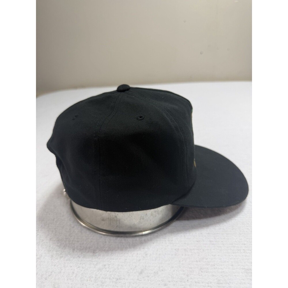 Obey Skull Laurel Wreath Black Snapback Hat 100% Cotton Since 1989 OSFA - Picture 4 of 8